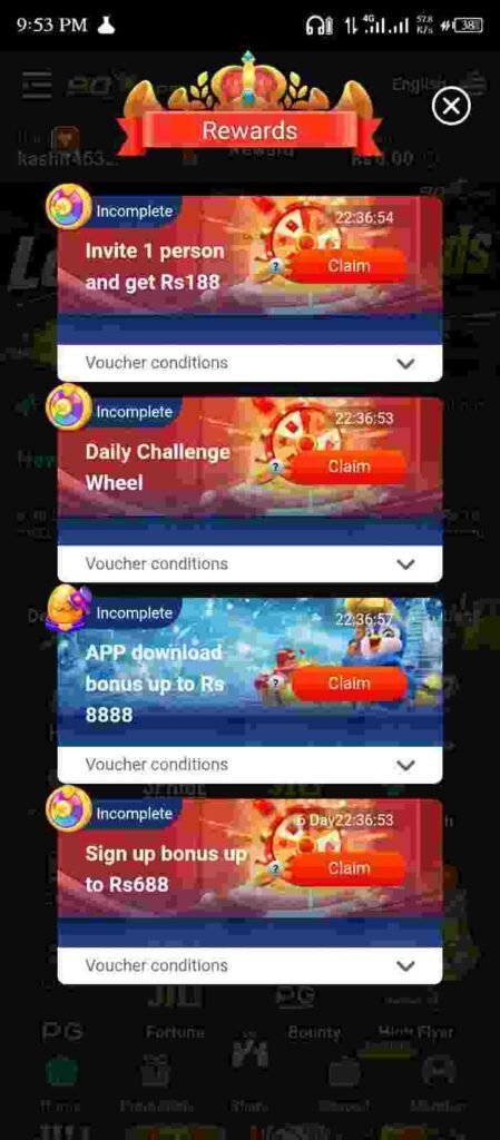 90X Game Daily Rewards